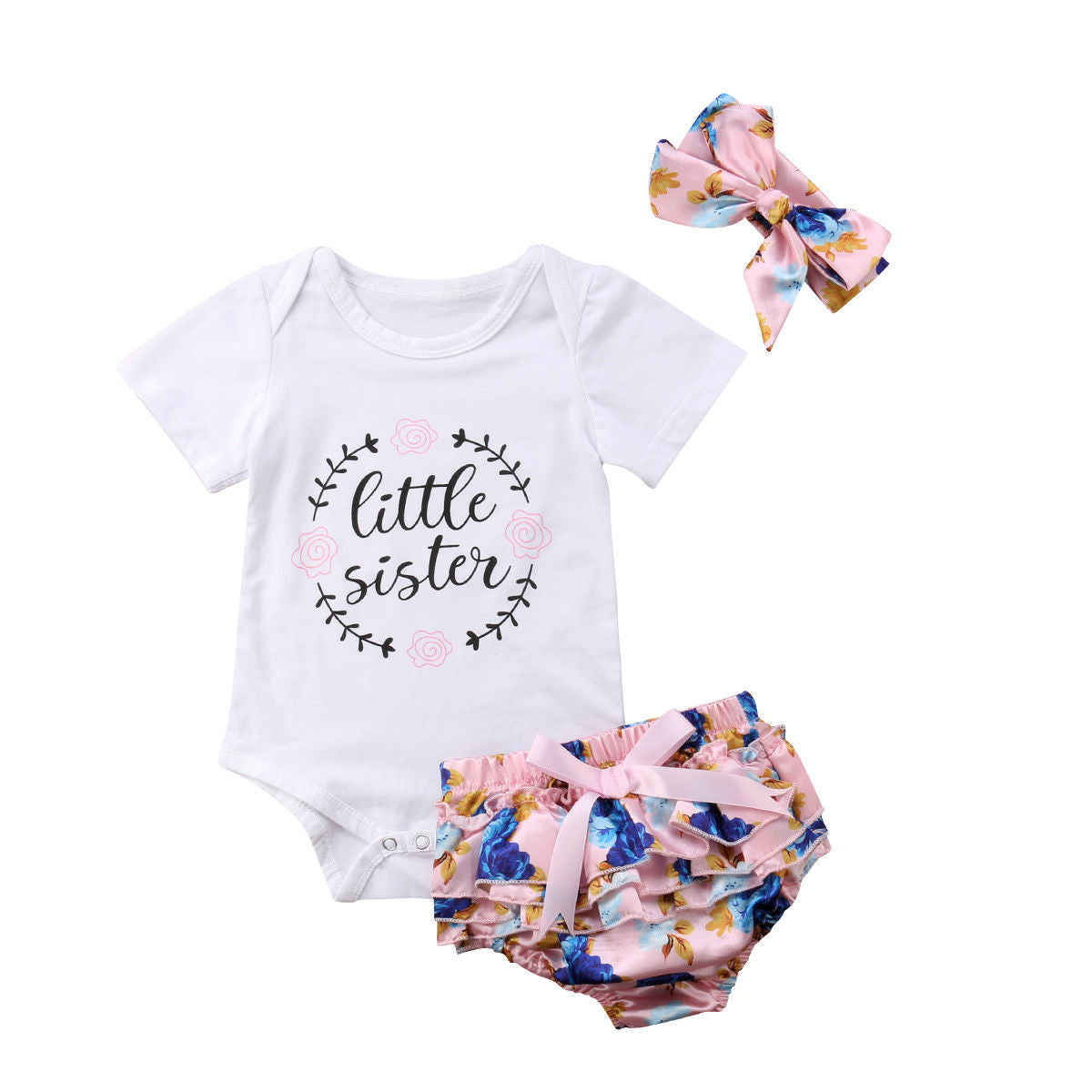 Baby Shorts Romper Set 'Wrenlee' Collection (0M-18M)