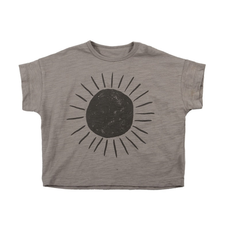 Natural kids T-shirts (12M-6Y)