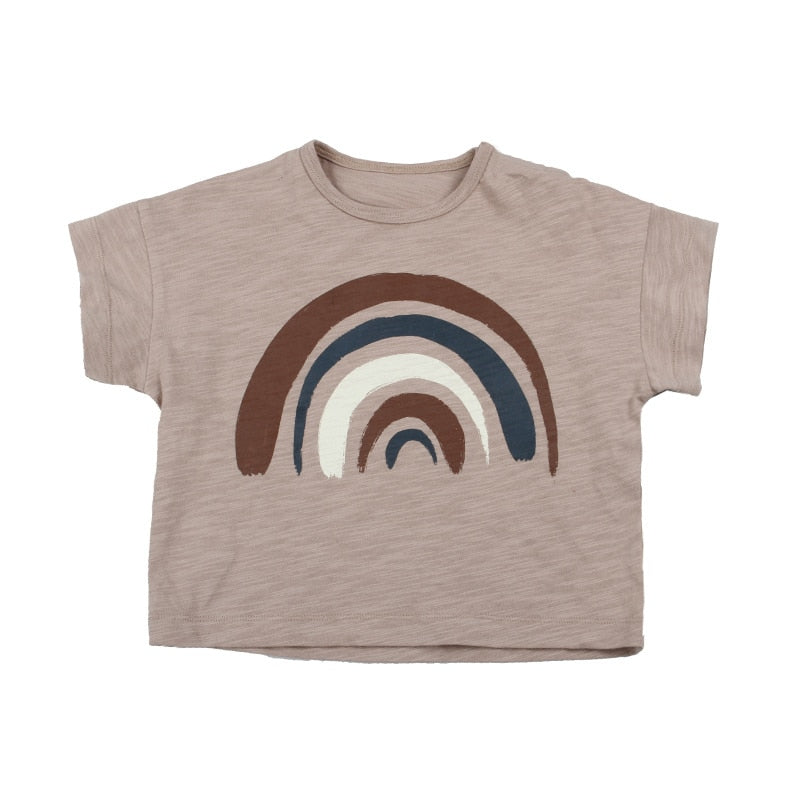 Natural kids T-shirts (12M-6Y)