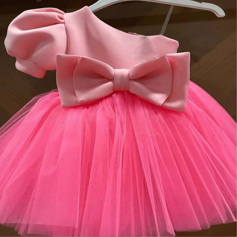'Elle' Baby Girl Princess Off Shoulder Tutu Dress 1-10Y