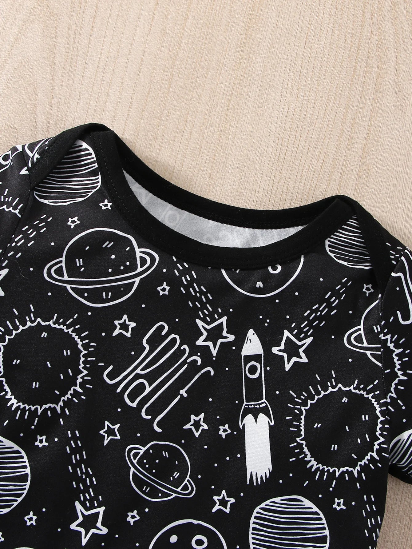 Little Astronaut Space Print 2 Piece Set (3M-2T)