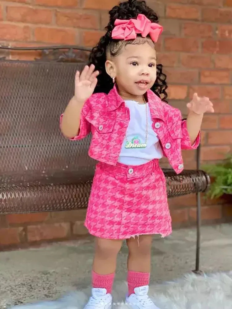 'Jayma' Jacket & Skirt Set (12M-6T)