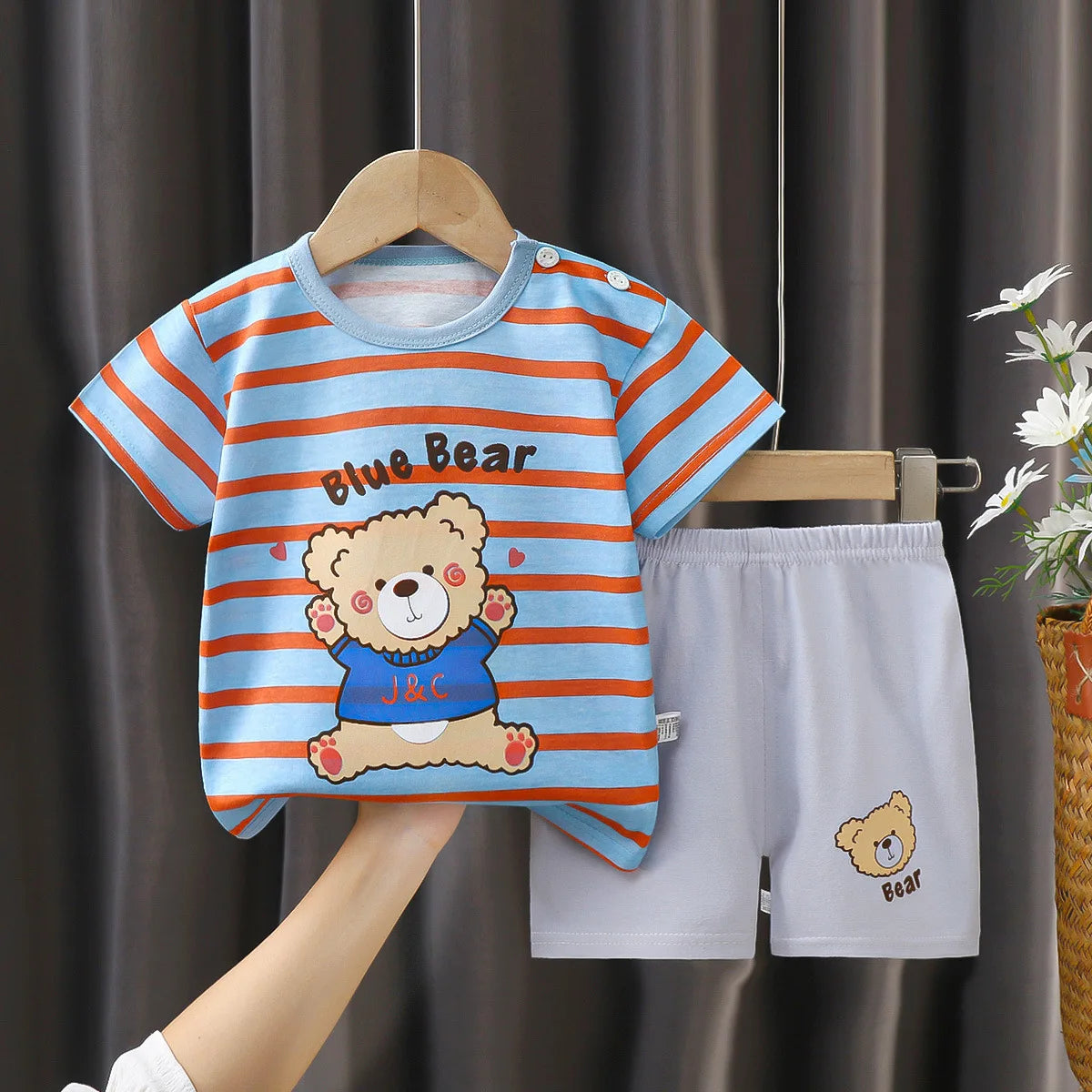 Graphic Shorts & Shirt Sets- Various styles (3M-3T)