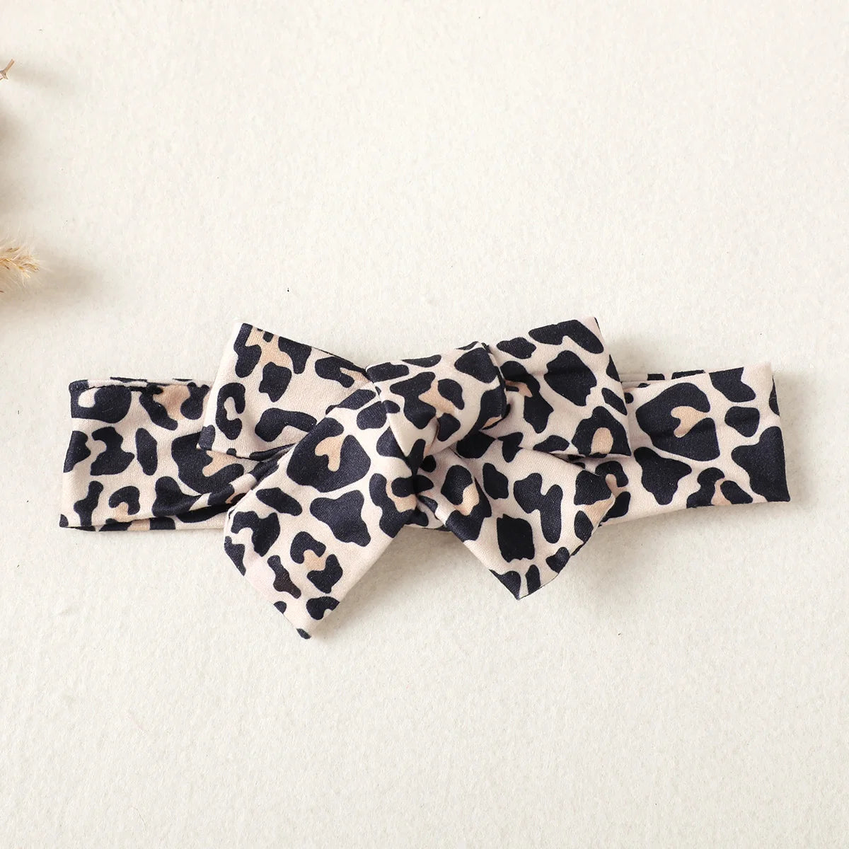 'Jojo' Black bodysuit and Leopard Pants 6M-18M