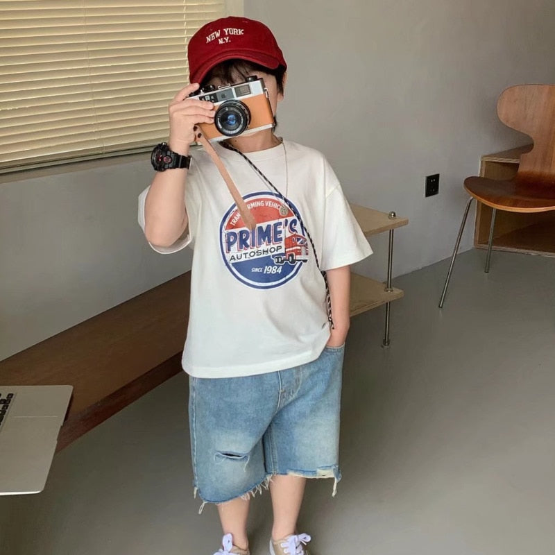 Prime's Autoshop Vintage T-Shirt