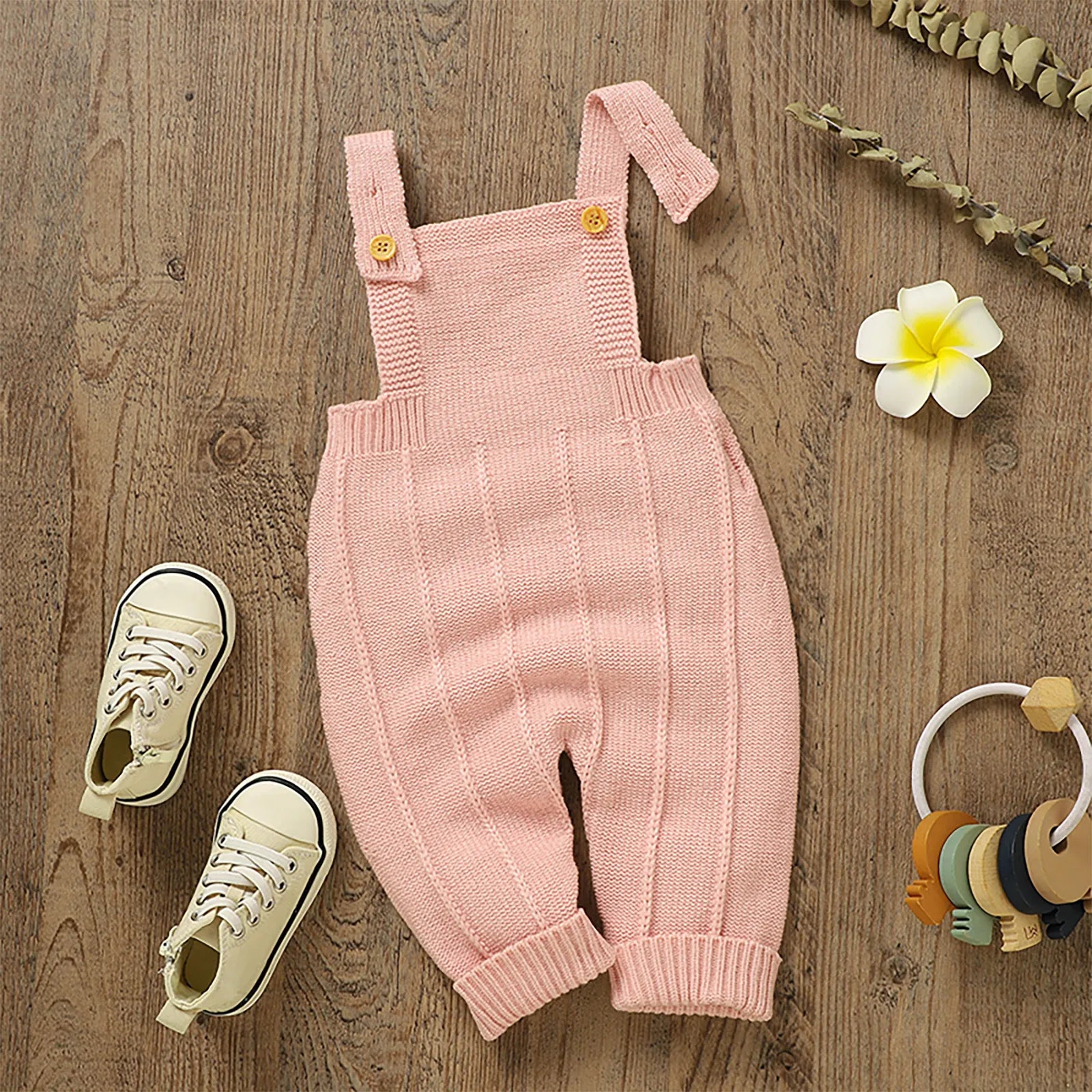 “Rowan” cute overalls 3M-18M