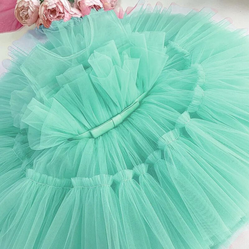 'Kelly' Voile Tutu Dress Various Colors (9M-4T)