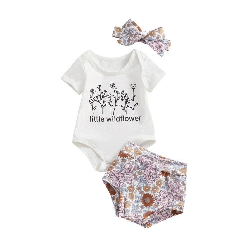 Baby Short and Romper Sets 'Amiri' Collection (0M-18M)