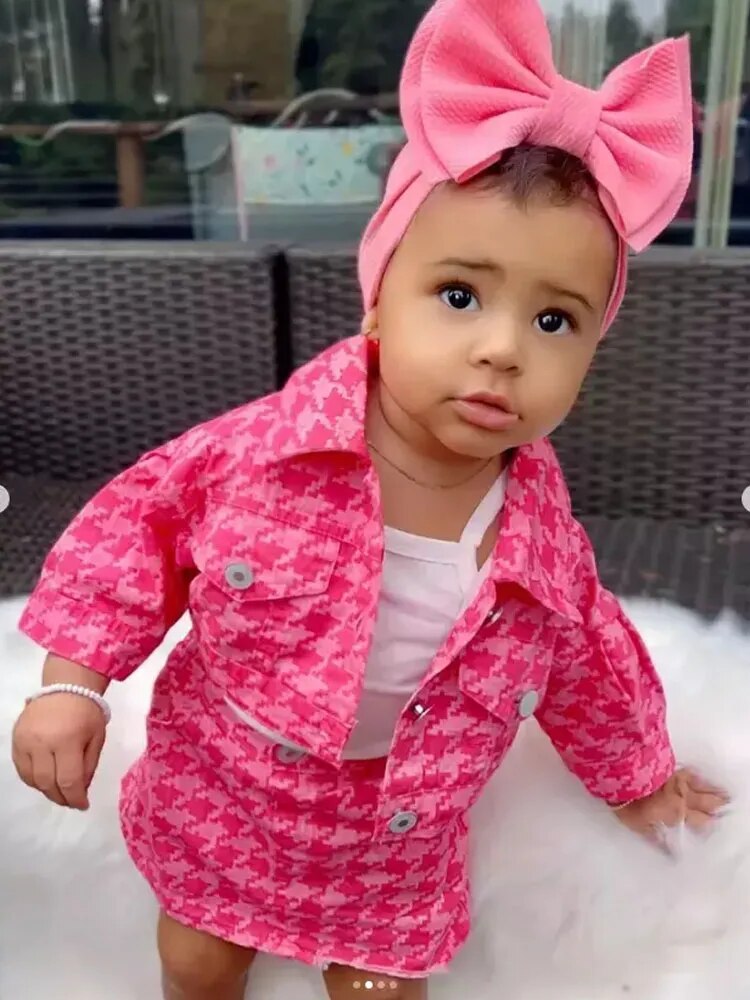 'Jayma' Jacket & Skirt Set (12M-6T)