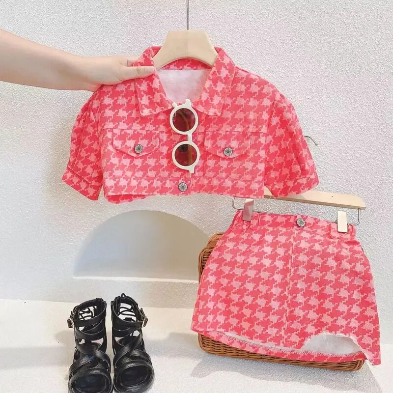 'Jayma' Jacket & Skirt Set (12M-6T)