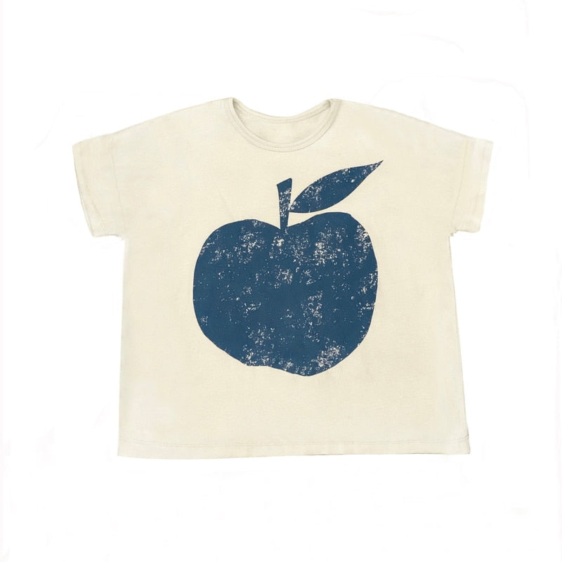 Natural kids T-shirts (12M-6Y)
