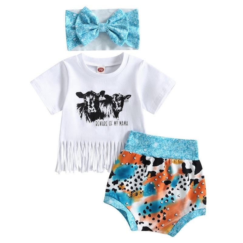 Baby Short and Romper Sets 'Amiri' Collection (0M-18M)