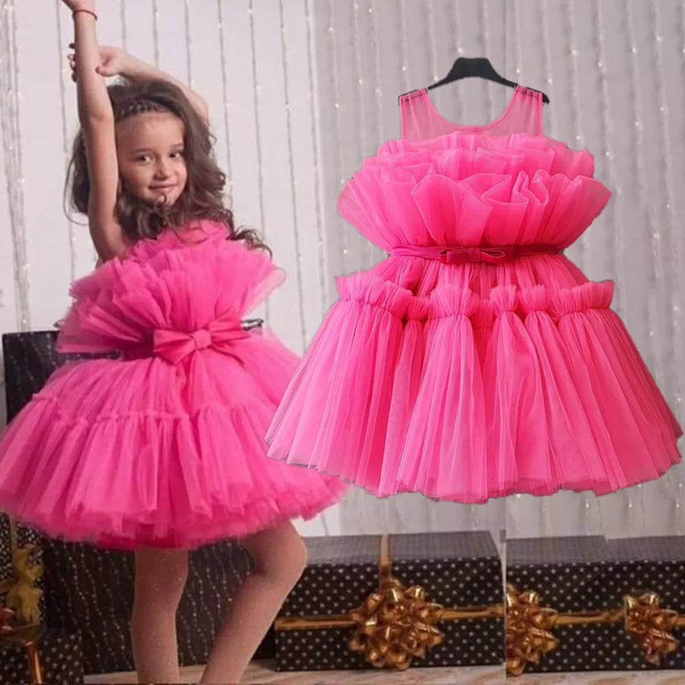 'Kelly' Voile Tutu Dress Various Colors (9M-4T)