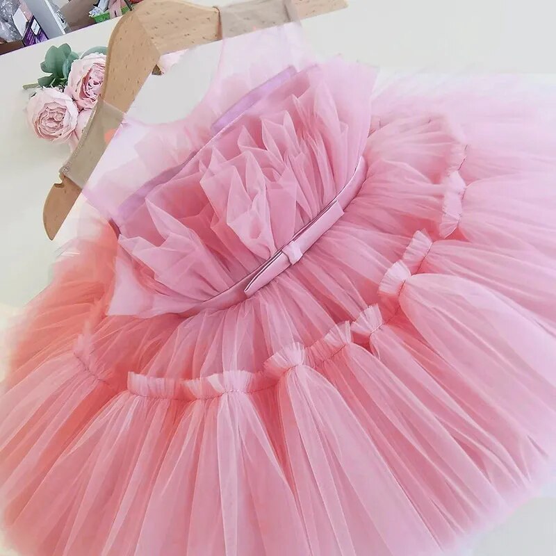 'Kelly' Voile Tutu Dress Various Colors (9M-4T)