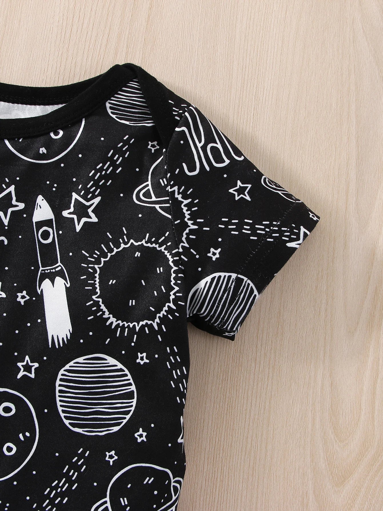 Little Astronaut Space Print 2 Piece Set (3M-2T)