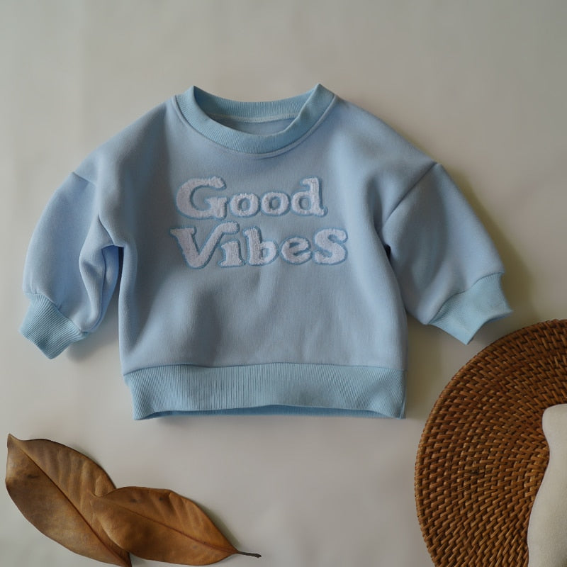 Good Vibes Sweatshirt (6M-4Y)