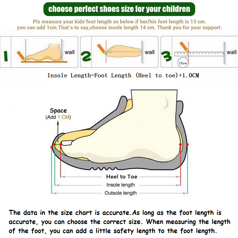 Kids Summer Slippers Non-slip (13m-6y)