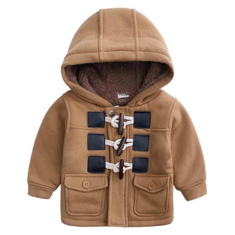 Baby Boy Hooded Jacket 2 colors 3m-3yrs