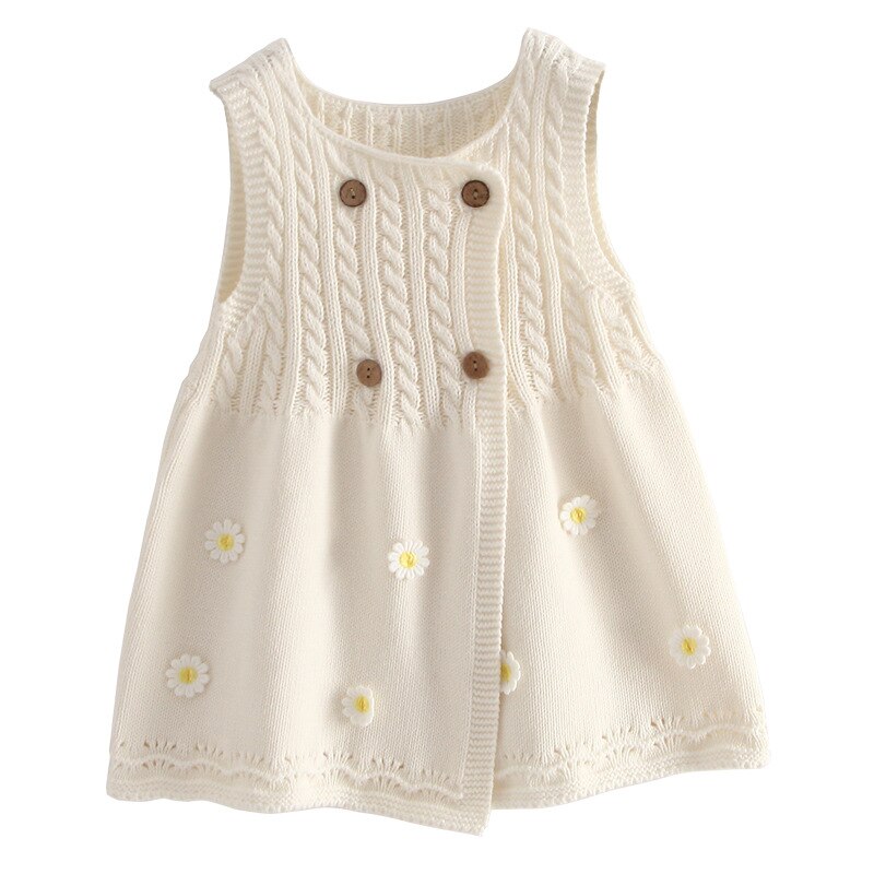 knitted Autumn dress 2-6yrs