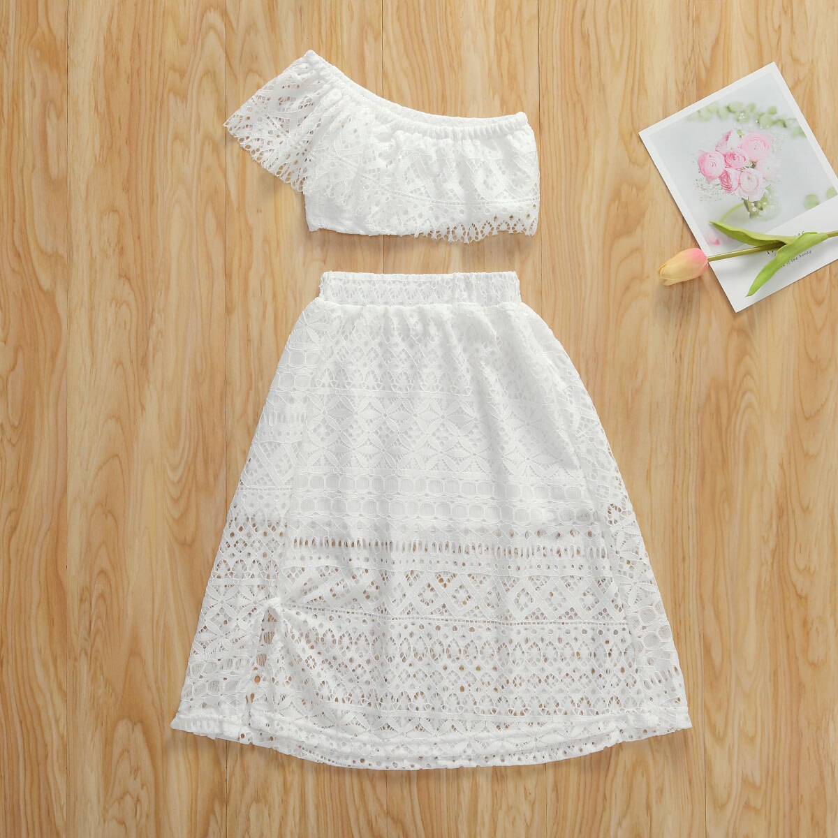 Girls Summer Lace Dress "Yvette" 1-6yrs