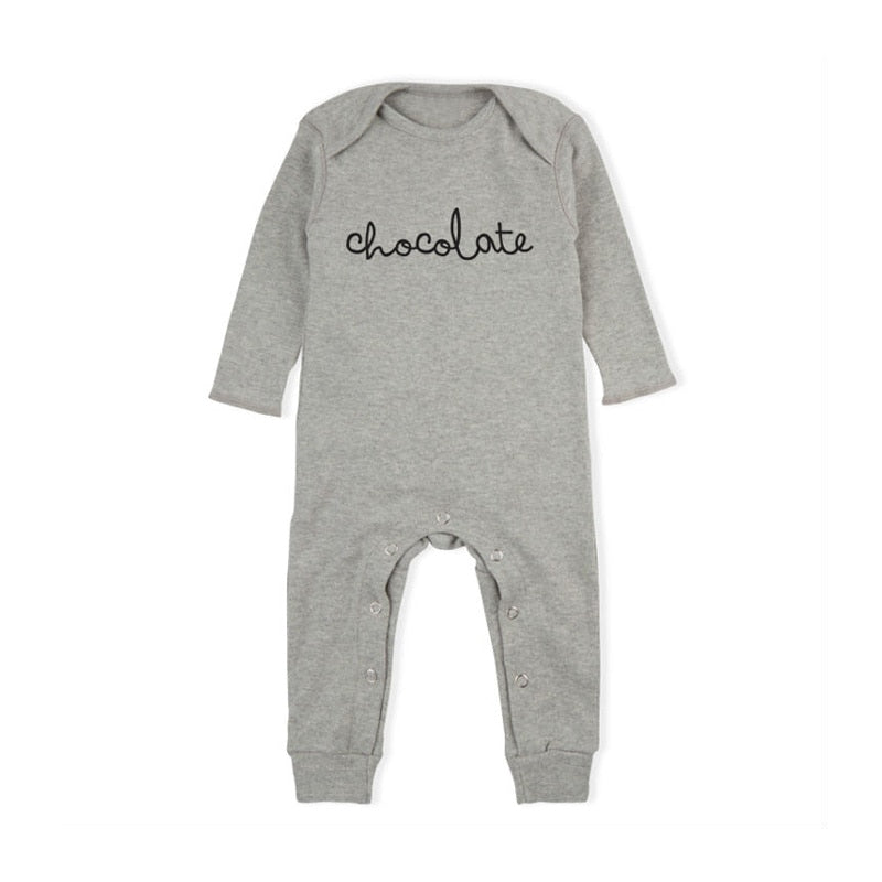"Parker" One Piece Baby Romper 0-18 Mos