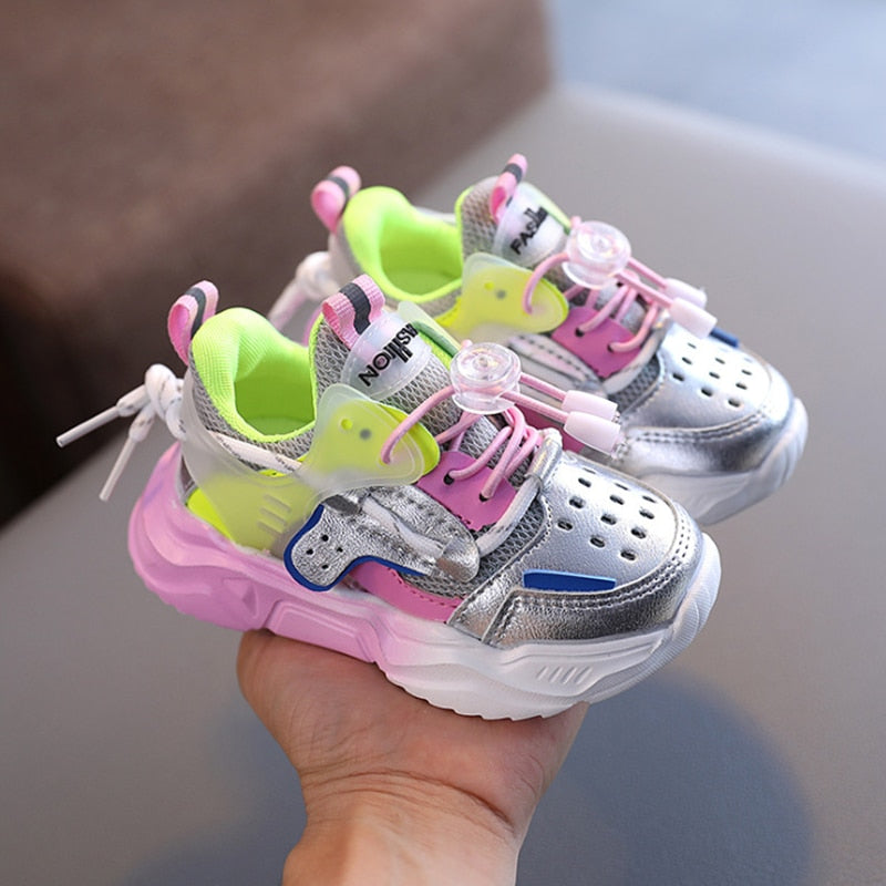 Wave Runner Soft Leather Non-slip Sneakers