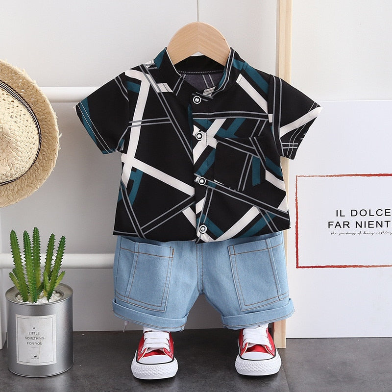 Kids Summer Boys Set "Urban" 3 styles 18m-4y