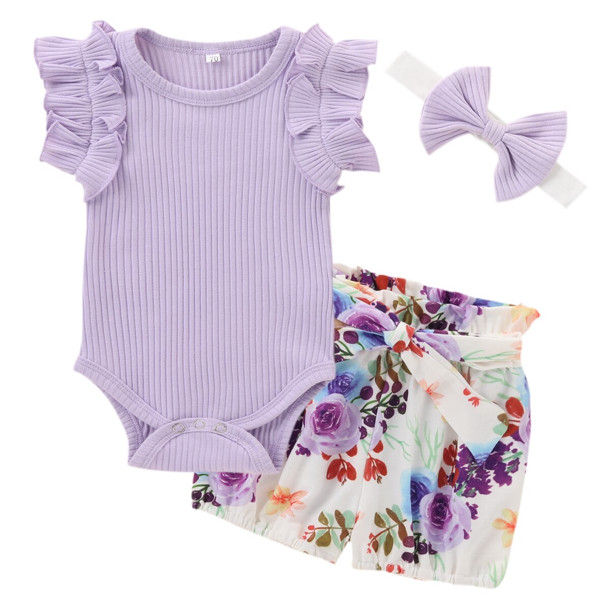 Baby Girl flora 3psc Set
