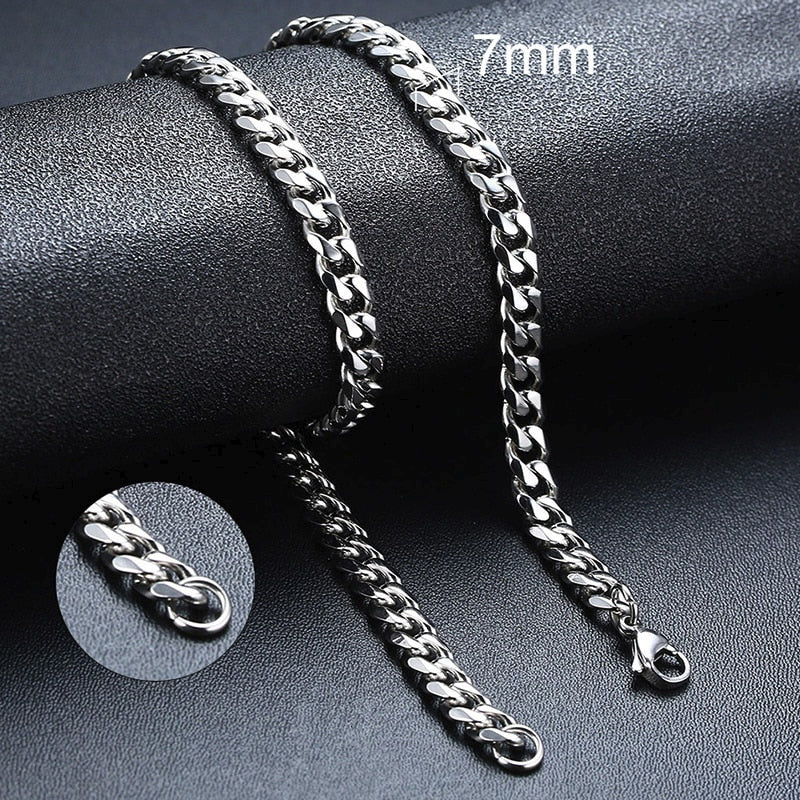 ECO Friendly Material Necklace Silver, Black or Gold plated