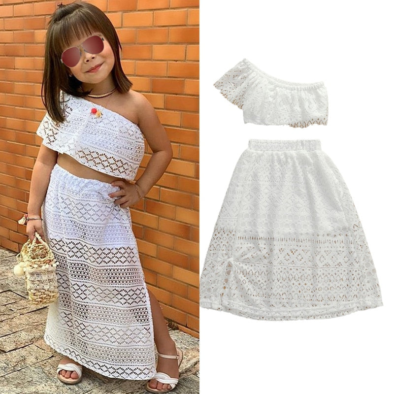 Girls Summer Lace Dress "Yvette" 1-6yrs