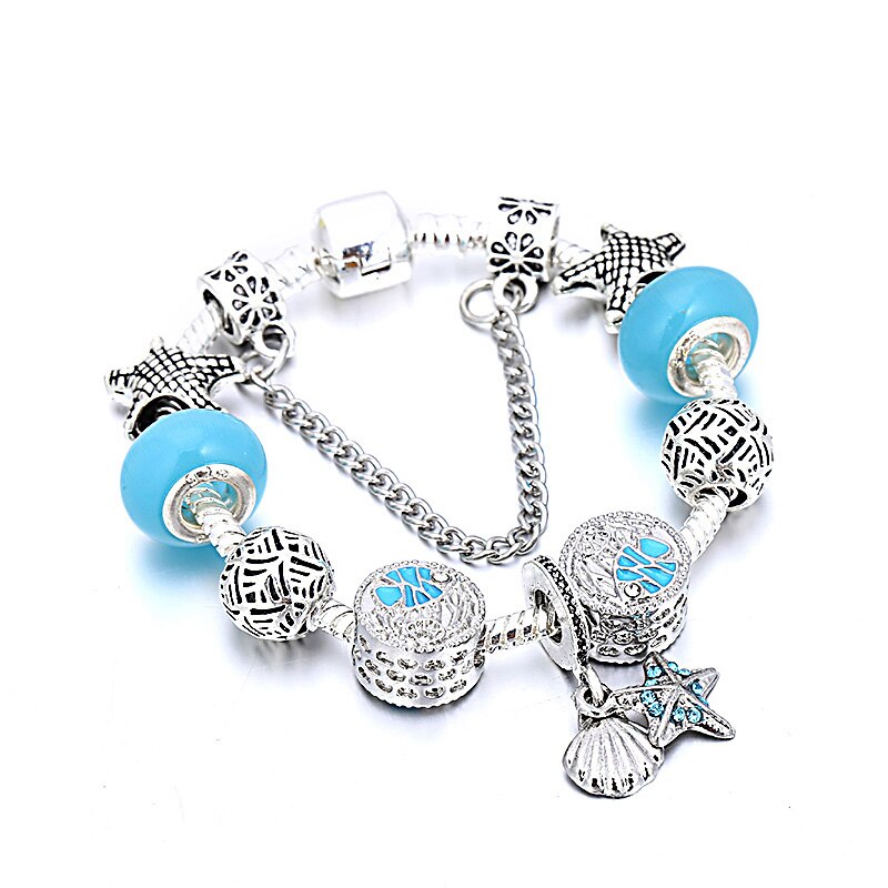 Silver plated Charm Bracelet different styles