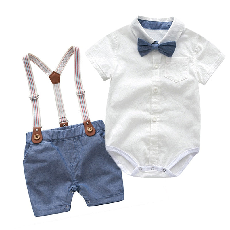2Pcs Boys Casual Summer Set "Marcel" 0-24m