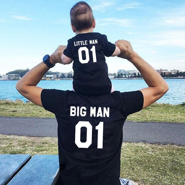 Big Man and Little Man & King and Prince Matching Shirts