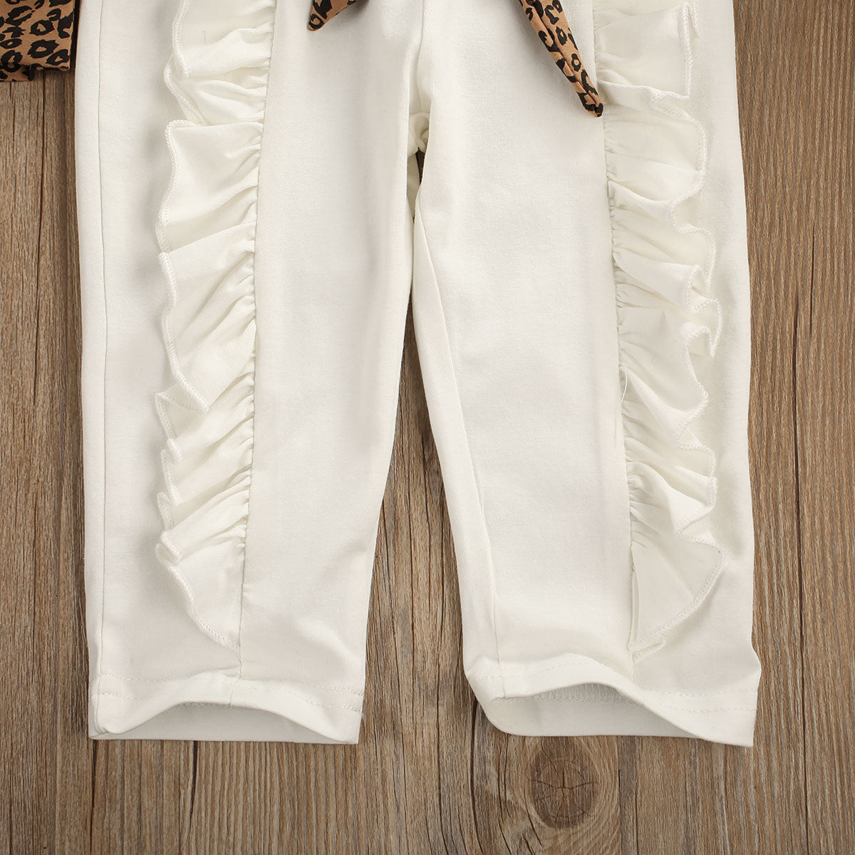 "Tallulah" Ruffled Leopard Print 3 Piece Outfit (12M-5T)