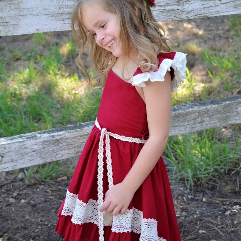 "Aurelia" Fishtail Dress 1-7Yrs