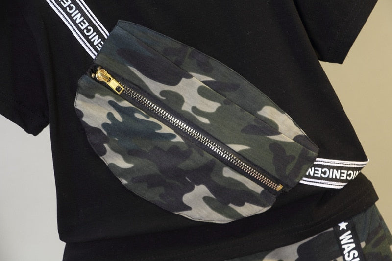 "Alphonso" Cross Body Camouflage 2Pcs/sets (9M-5)