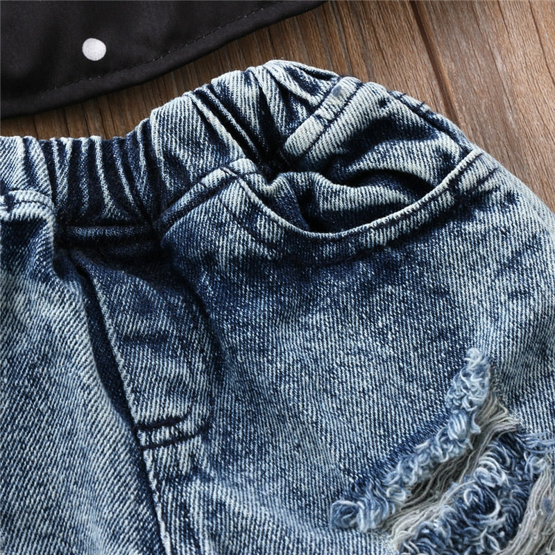 Valentina Off Shoulder Top & Jeans (6M-3T)