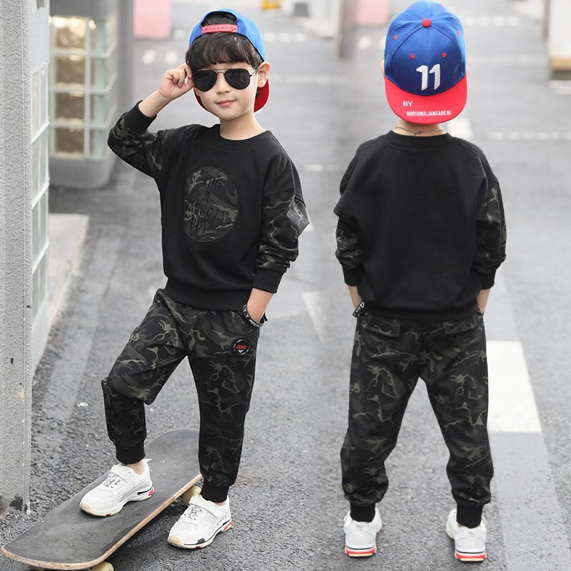 Urban Camo tracksuit 2 colors 3-12yrs