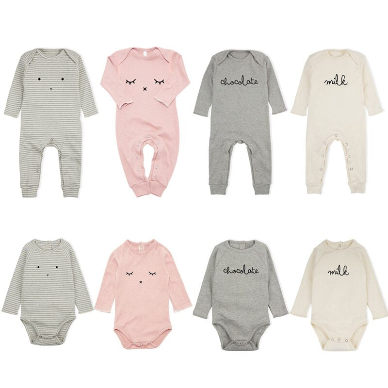 "Parker" One Piece Baby Romper 0-18 Mos