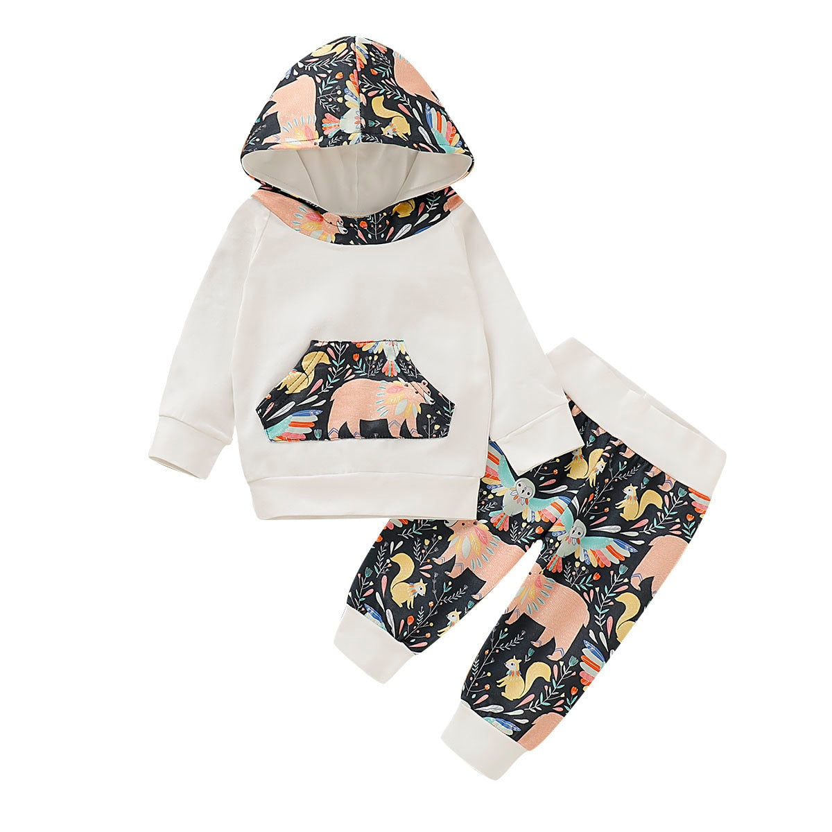 WHAT A DOLL Girls Set 2pcs (0-18M)