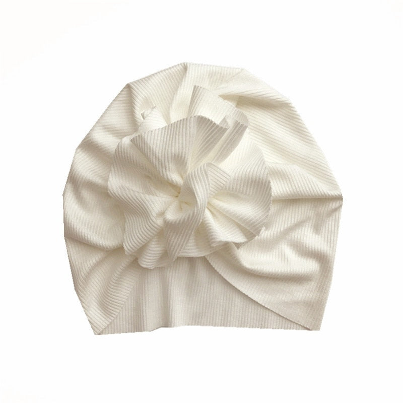Turban Flower Baby Hat