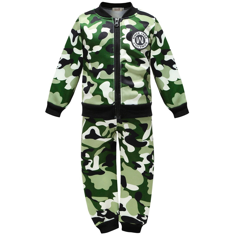 Camouflage Light Kids Outfit 3 colors 12m-5yrs