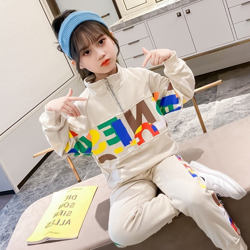 Girls Autumn tracksuit 3-10yrs