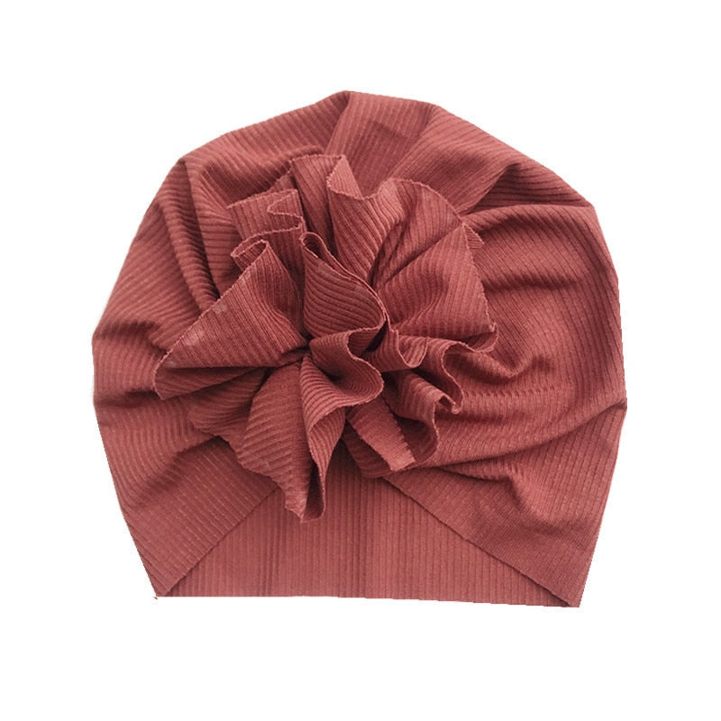 Turban Flower Baby Hat