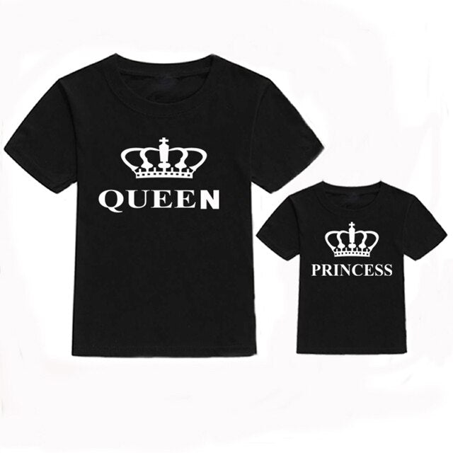 Mommy & Me - Queen and Princess Matching Shirts