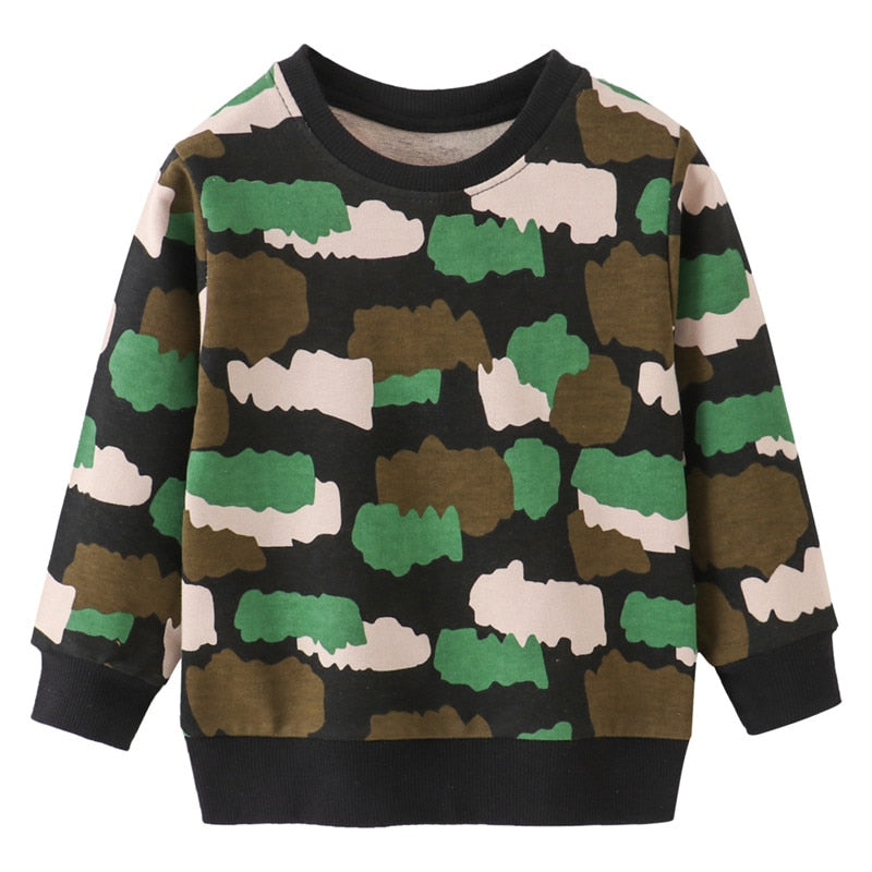 Modern Patterns Crewneck Sweatshirt 2T-7T Various Styles