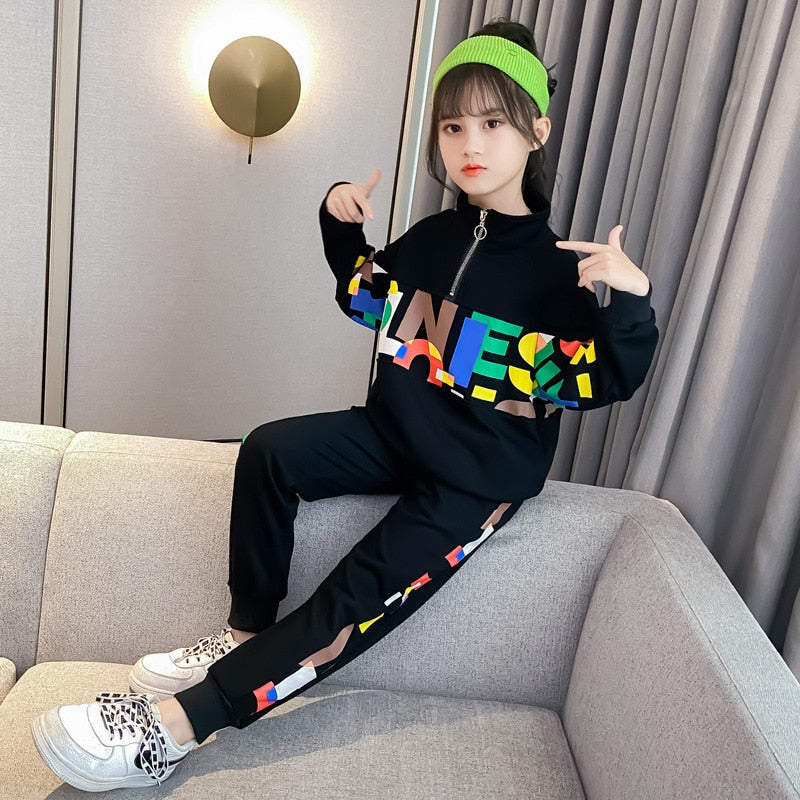 Girls Autumn tracksuit 3-10yrs