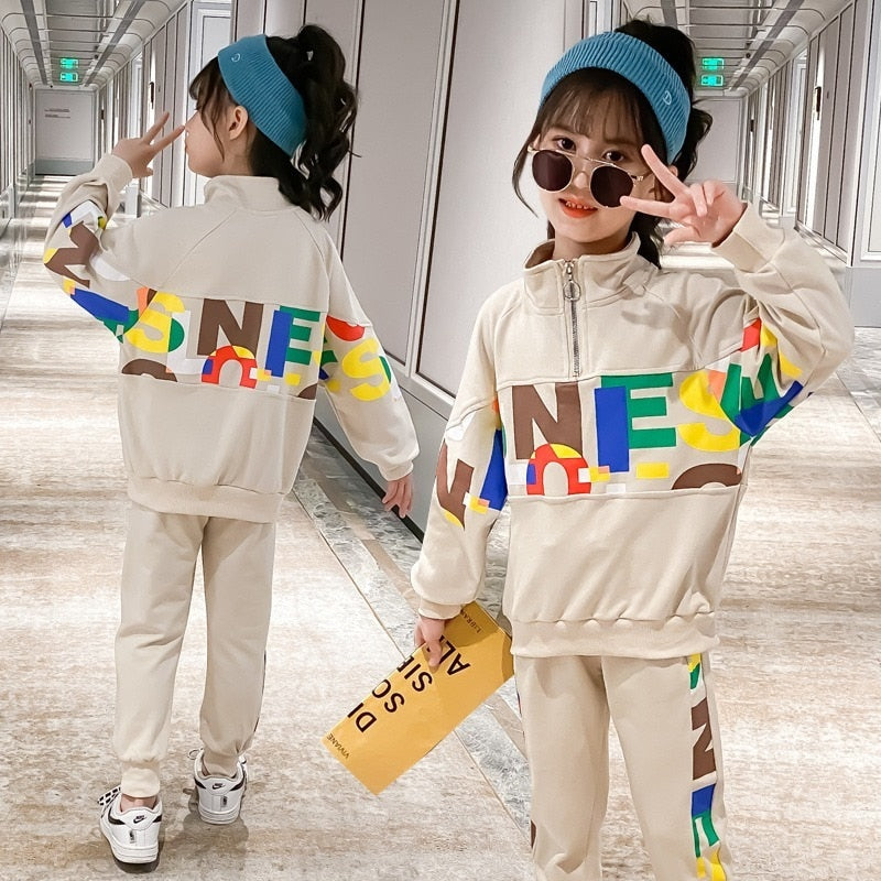 Girls Autumn tracksuit 3-10yrs