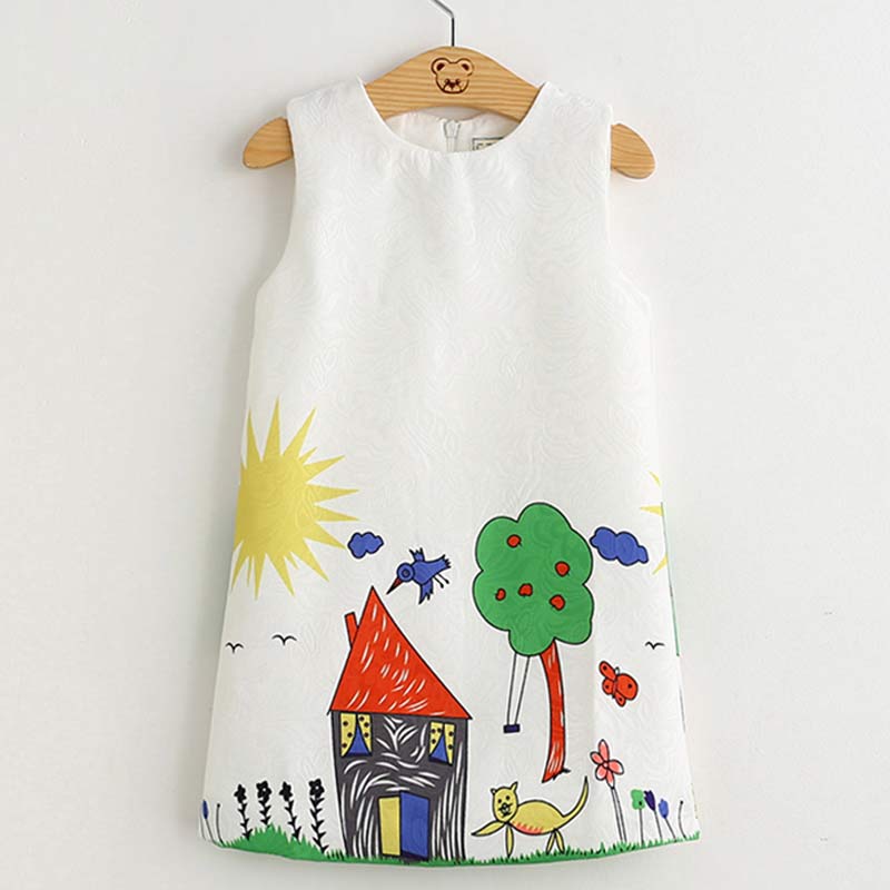 Girls Summer Dress "Ines" 1-7yrs