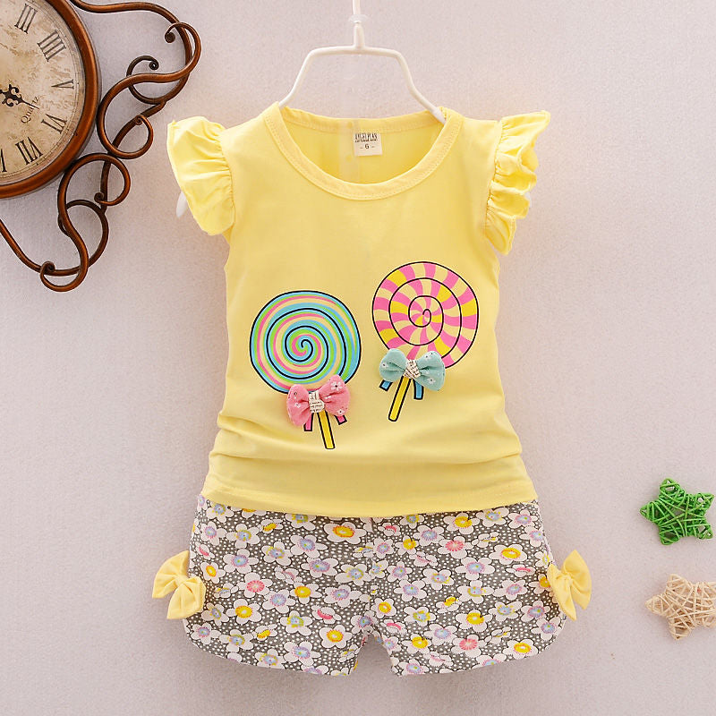 Lollipop Shorts Set (6M-5T)